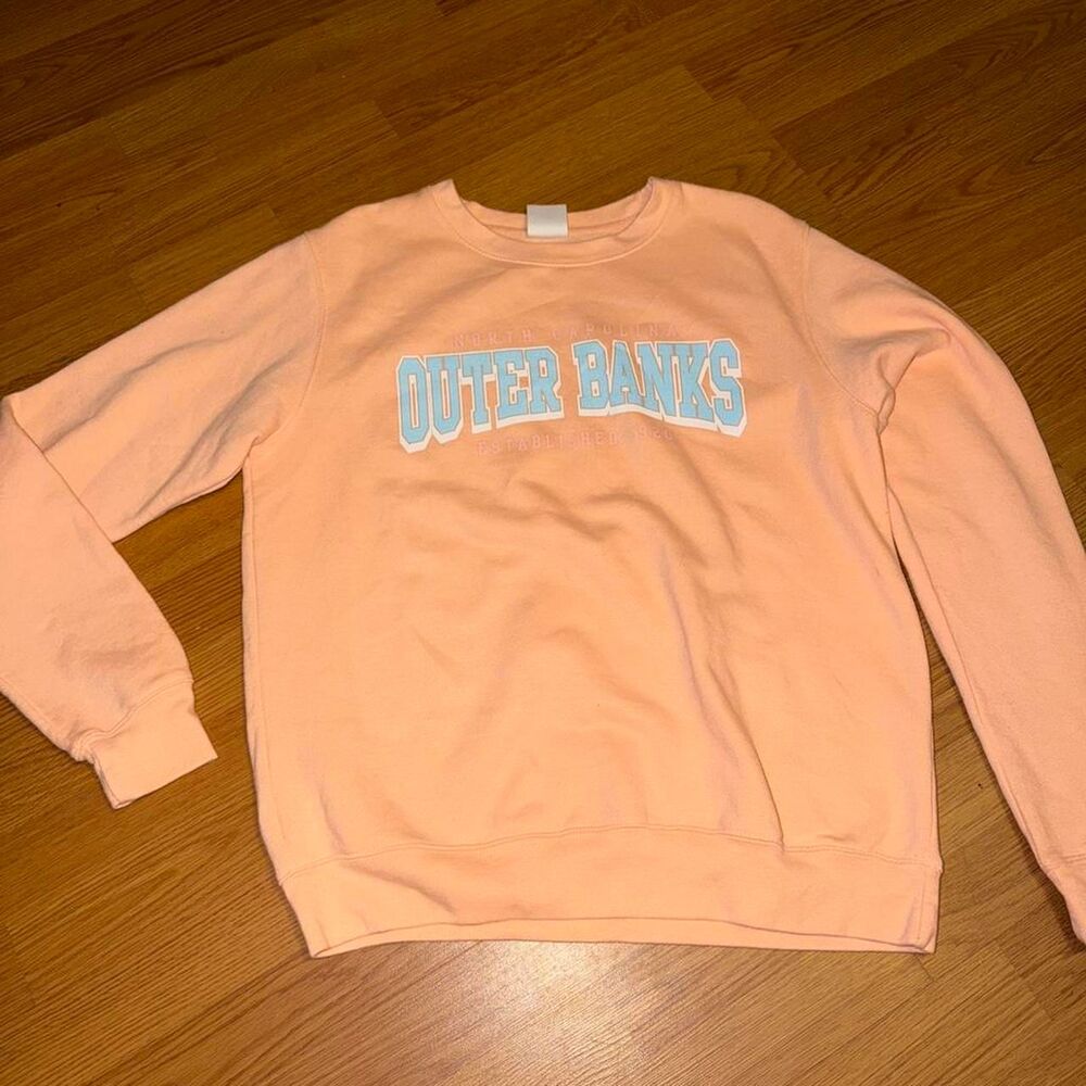 Pacific-and-co Women's Orange and Pink Sweatshirt